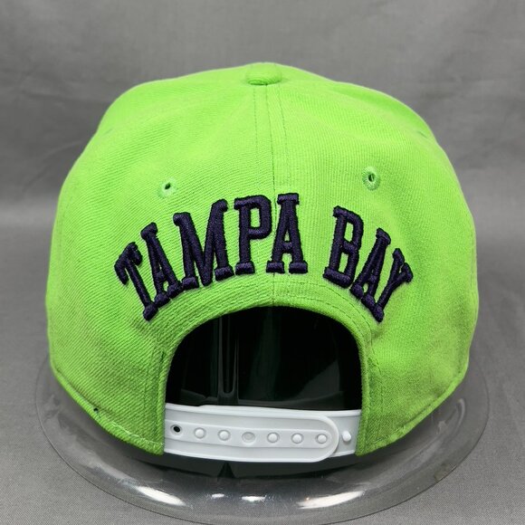 Tampa Bay Devil Rays MLB Snapback Cap Hat New Era 9fifty Green Cooperstown Mens - Picture 3 of 15